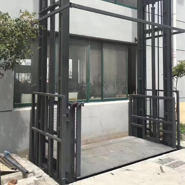 拜城5吨室外升降货梯